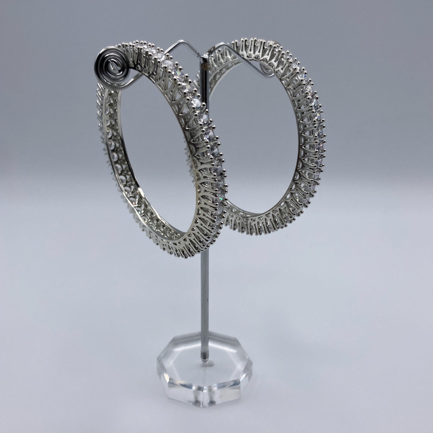 Celestial Bloom Embellished Bangle Set (Set of 2)