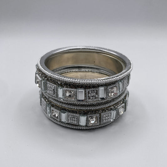 Mystique – Gemstone Zirconia Bangles (Set of 2)